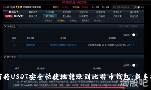 如何将USDT安全快捷地转账到比特币钱包：新手指南